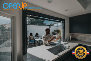 Gas Strut Pass-Through window by OpenUp Windows makes parties better.